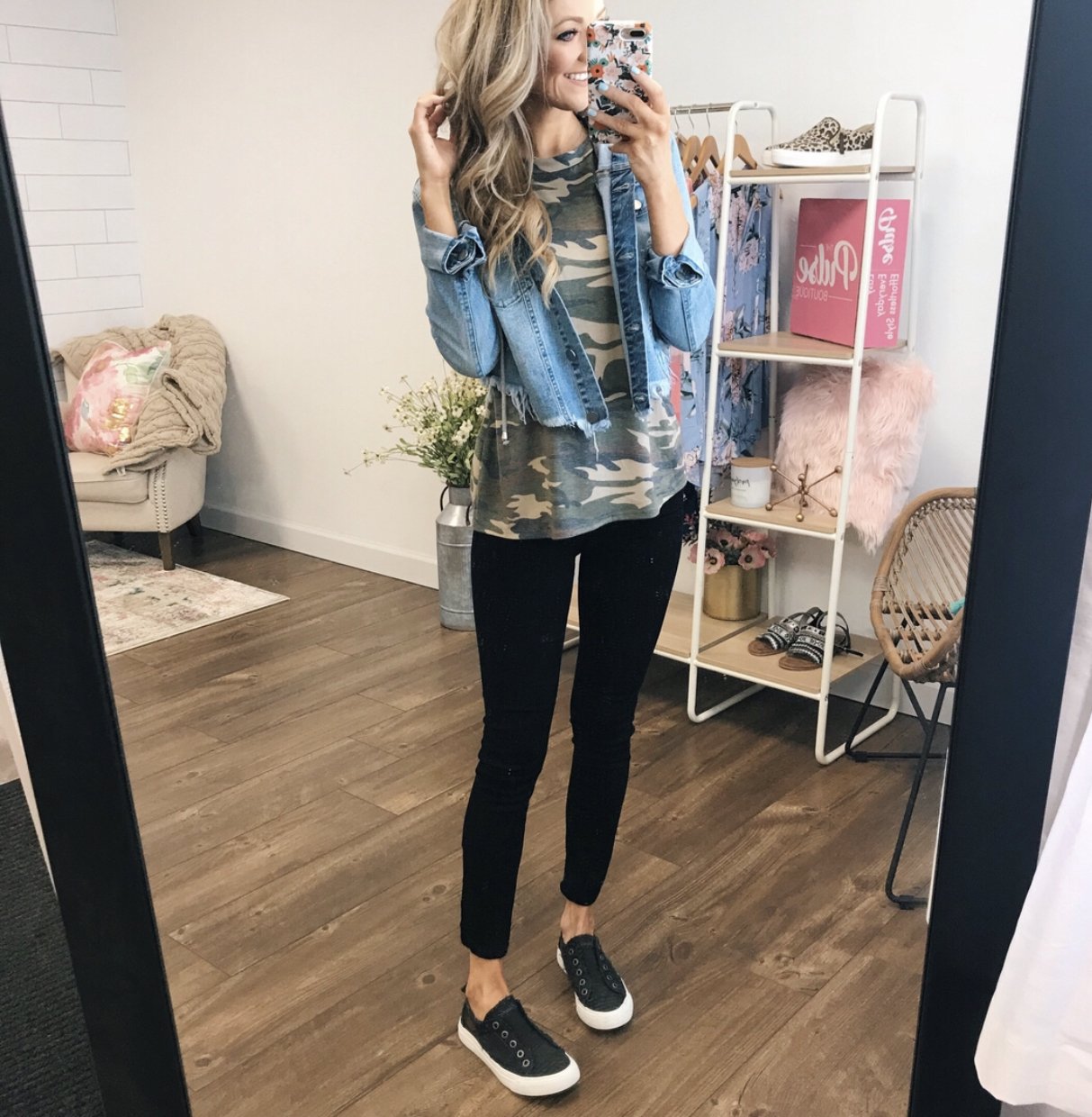 C'est Toi Frayed Hem Denim Jacket- Light Wash