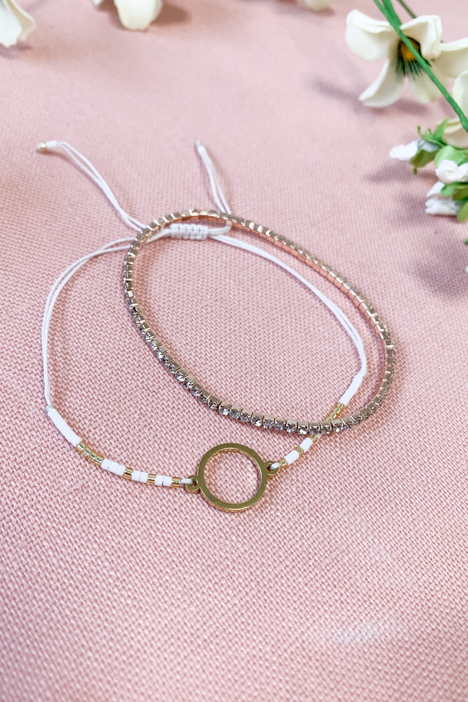 Double Style Pack- White & Gold
