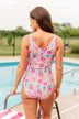 Days Under The Sun Floral One-Piece Swimsuit- Magenta
