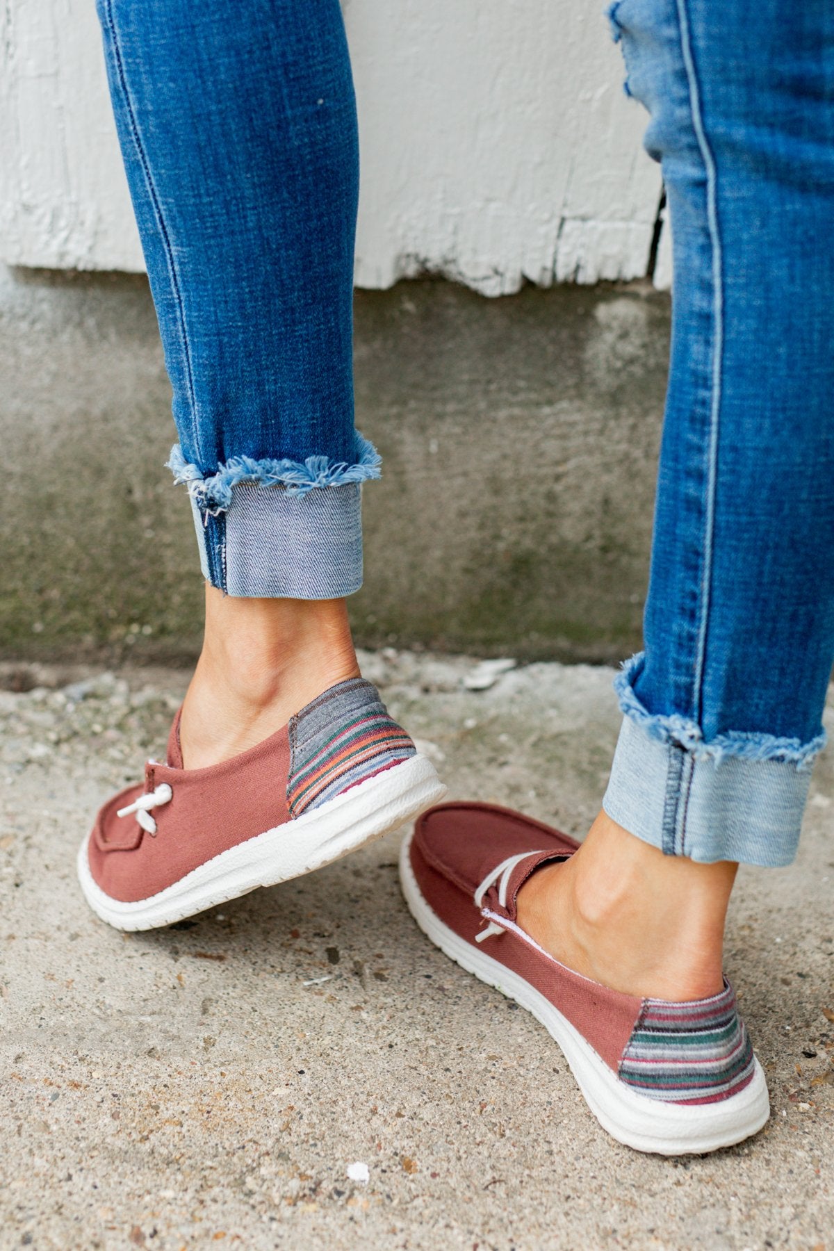 Gypsy Jazz Poppy Sneakers- Rust