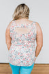 Love To Give Floral Tank Top- Ivory