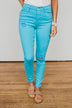 Celebrity Pink Distressed Skinny Jeans- Light Blue