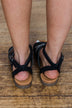 Very G Virginia Sandals- Black