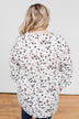 Calling Out To You Printed Blouse- Ivory