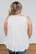 Beautiful Beginnings Leopard Tank Top- Cream