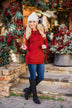Solid Burgundy Ampersand Double Hood