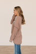 Thinking Out Loud Knit Top- Camel