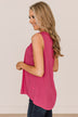 New Beginnings Tank Top- Hot Pink
