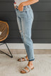 Vervet High-Rise Straight Leg Jeans- Haven Wash