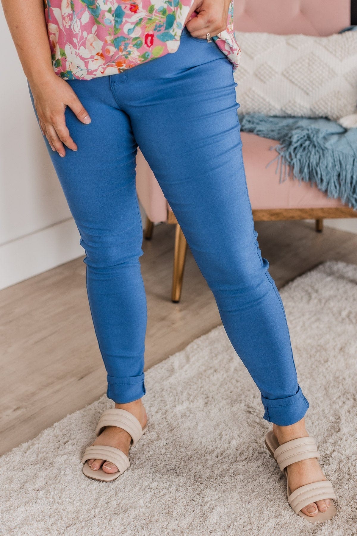 YMI Mid-Rise Jeggings- Alexis Wash