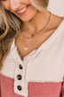 Get A Reaction 3-Tier Necklace & Earring Set- Gold