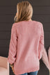 Make Your Own Path Knit Cardigan- Pink