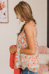 Make A Cameo Floral Tank- Mint