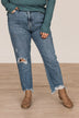 YMI Slim Straight Jeans- Jocelyn Wash