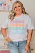 "Mama" Graphic Tee- White