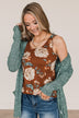 Beautiful Moments Knit Cardigan- Forest Green