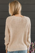 Deserve The Best Knit Sweater- Natural