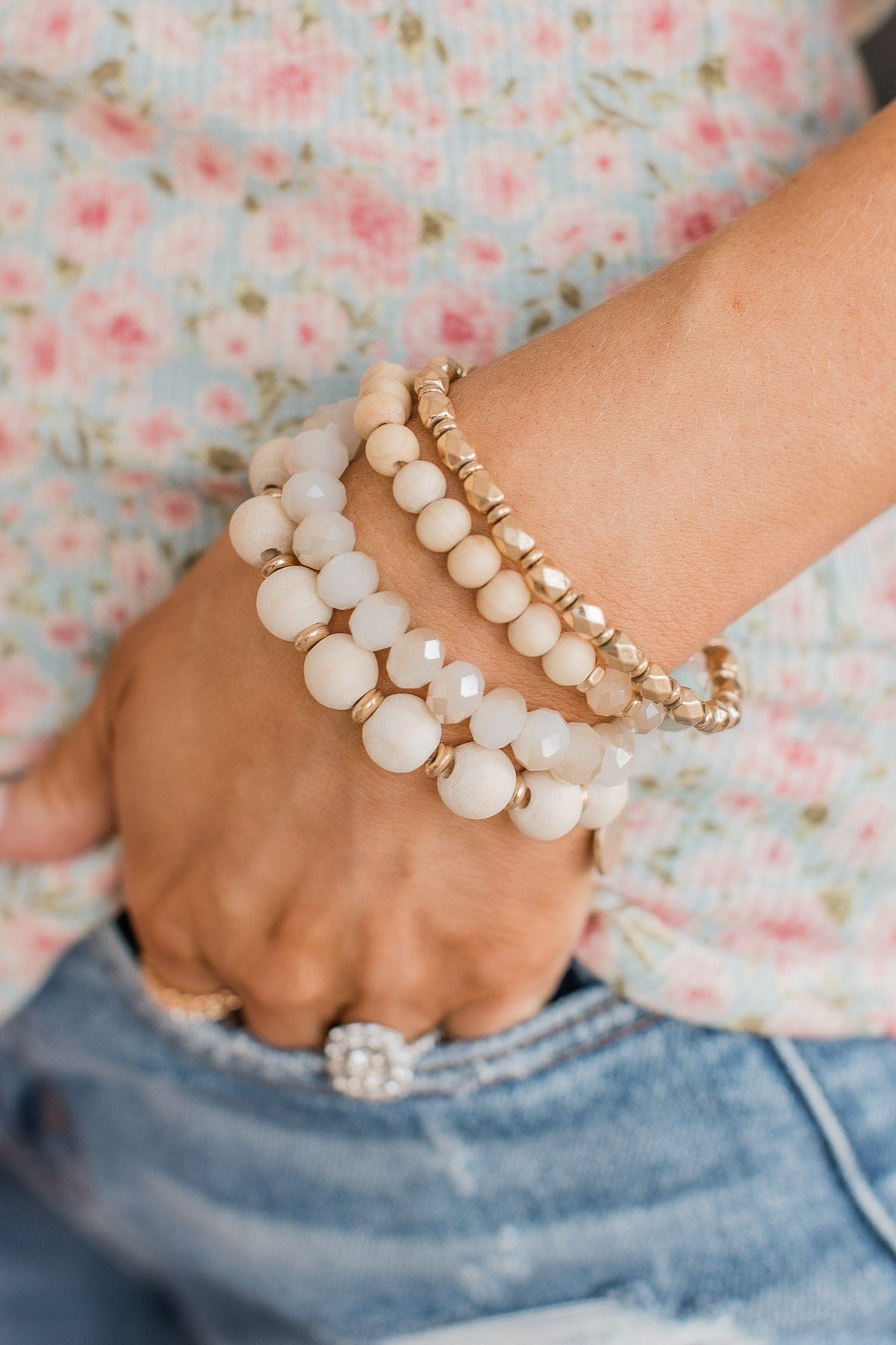 My New Obsession 4 Layer Bracelet- Mint
