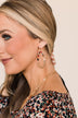 Take Your Pick Teardrop Earrings- Multicolor