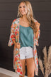 Lovely Days Ahead Floral Kimono- Ivory
