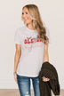 "Sleigh Girl Sleigh" Graphic Tee- White