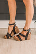 Blowfish Hecta Platform Wedges- Black