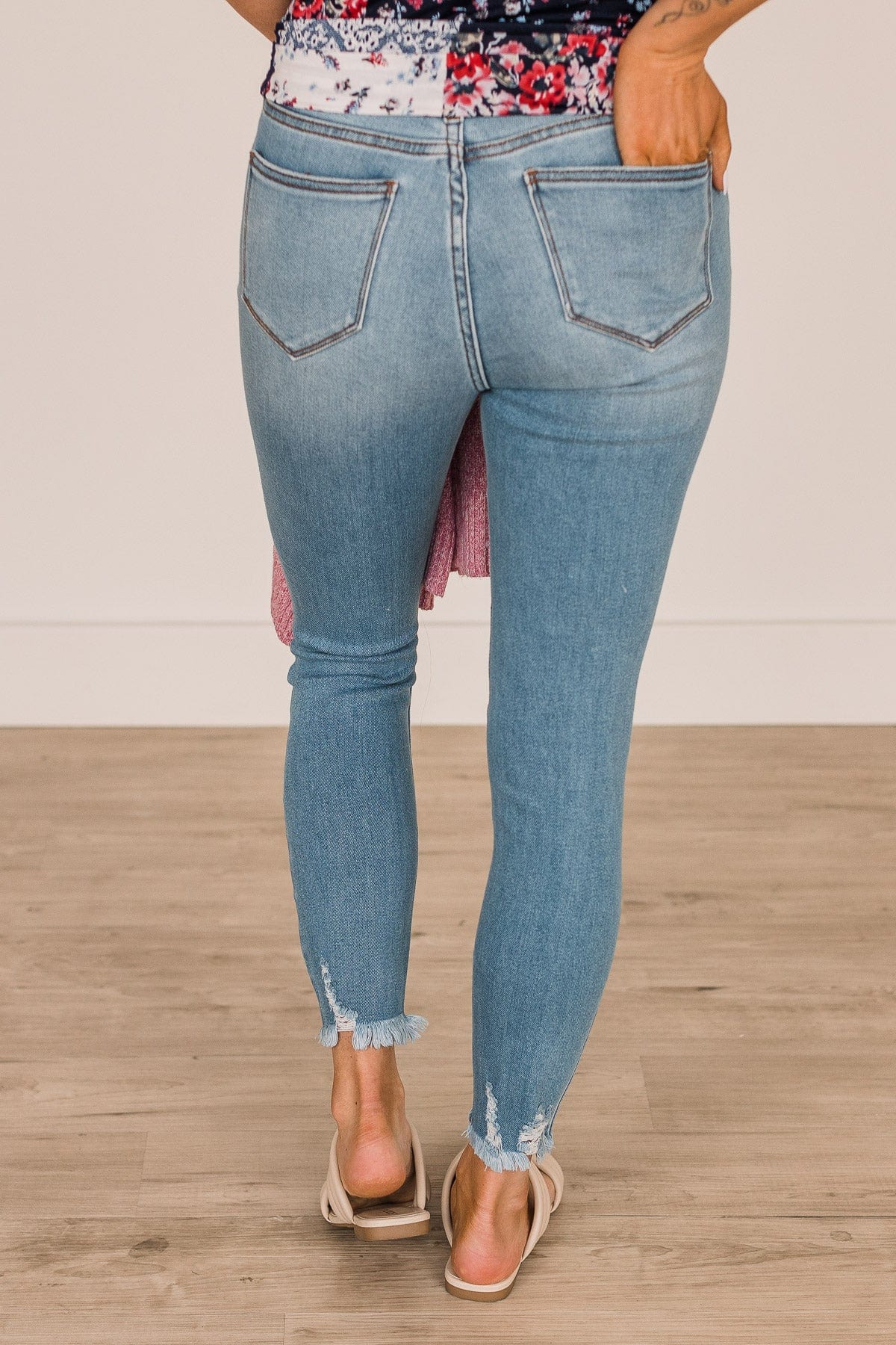 Cello High-Rise Cropped Skinny Jeans- Carla Wash