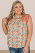 Reminders Of Us Floral Blouse- Coral