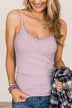 Pulse Basics All You Ever Wanted Lace Tank- Lilac