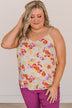 Perfect Days Floral Tank Top- Ivory