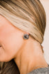 Wishing On Forever Stud Earrings- Silver