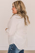 For The Record Striped Top- Ivory