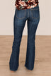 KanCan Petite Flare Jeans- Josephine Wash