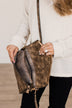 Everything Counts Envelope Clutch- Brown