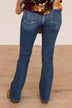 Vervet High-Rise Bootcut Jeans- Tamsin Wash