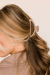 Precious To Me Claw Hair Clip- Mocha