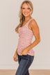 Just So You Know Floral Tank Top- Pink