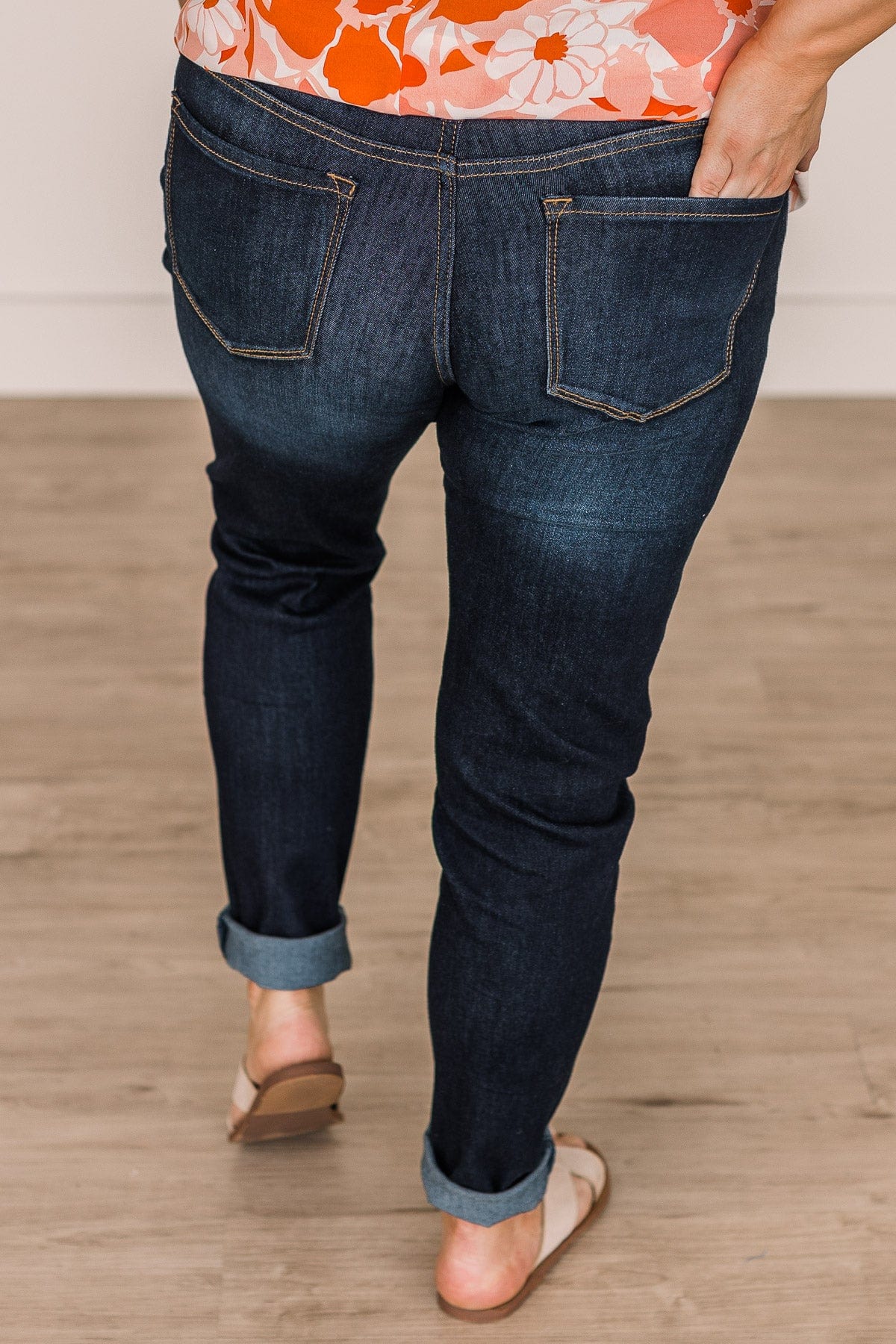 KanCan Super Skinny Jeans- Dark Kensley Wash