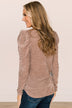 Authentic Style Puff Sleeve Top- Taupe