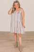 Seeking Happiness Tie Sleeve Dress- Ivory