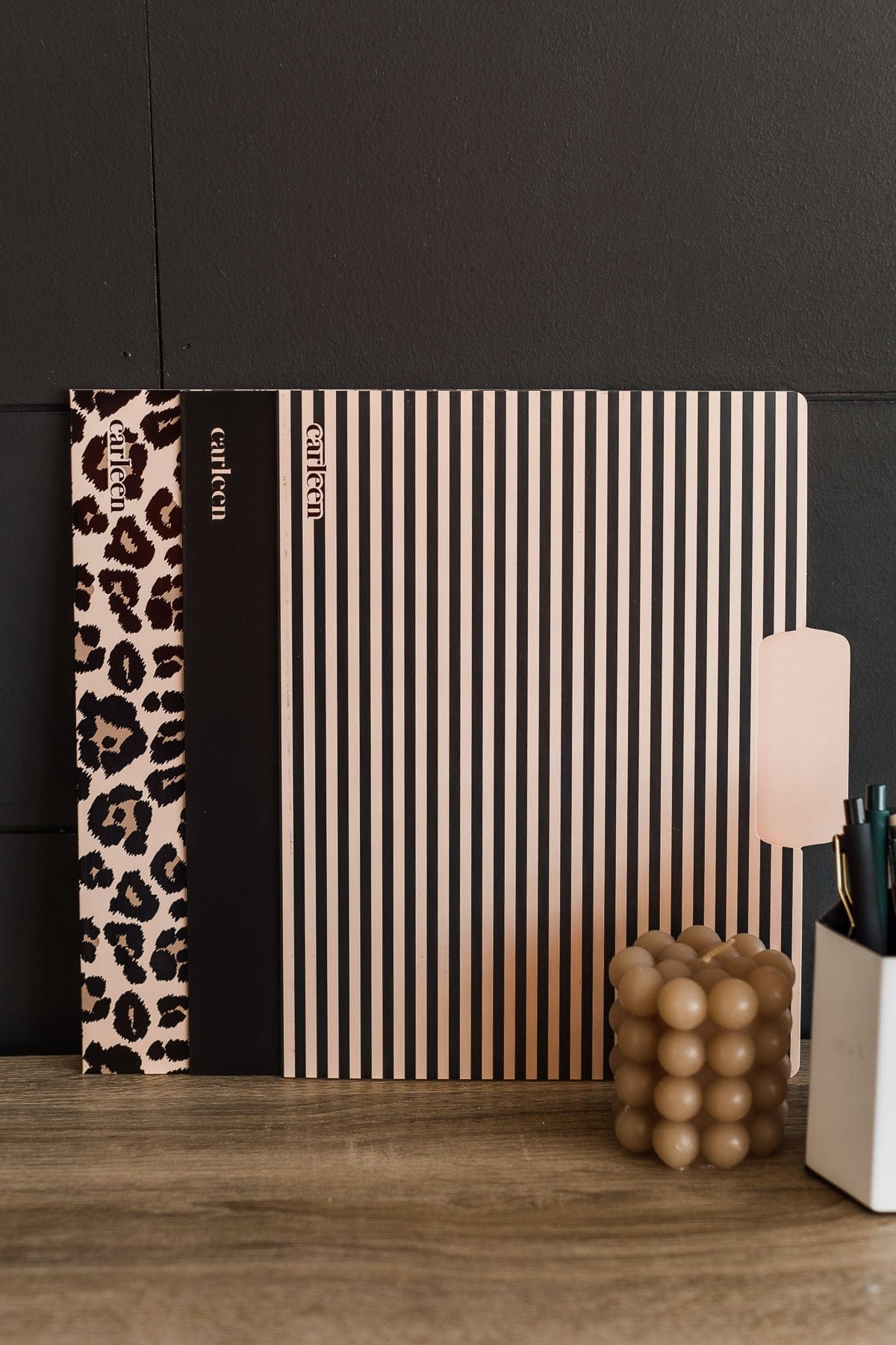 3-Pack File Folder Set - Leopard Print