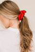 Holiday Cheer Scrunchie- Red