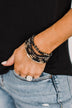 Love To Impress Stackable Bracelet Set- Black