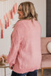 Make Your Own Path Knit Cardigan- Pink