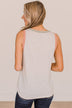 Happy Right Now Tank Top- Ivory