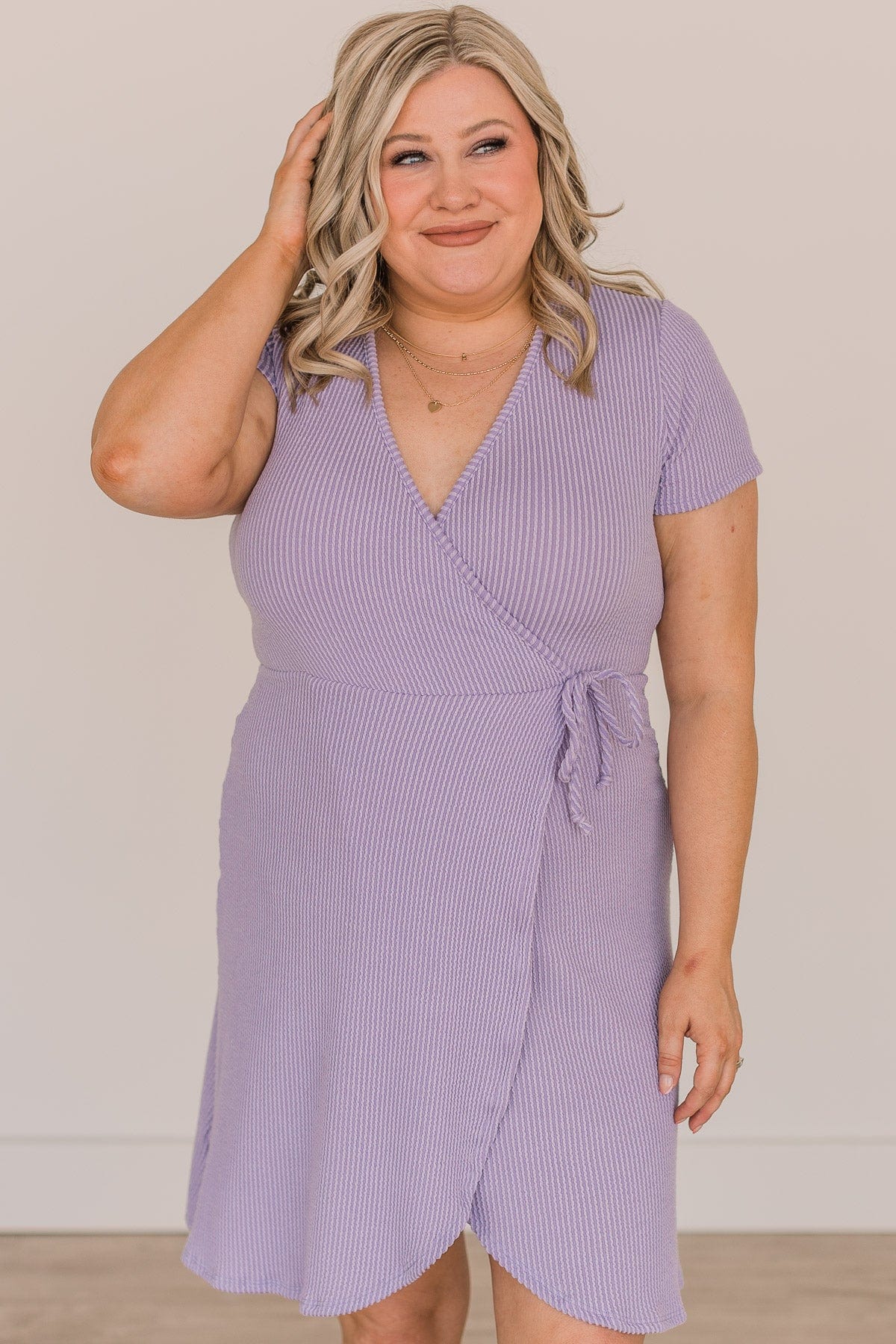 light purple wrap dress Perfect wrap dress for the Summer our Frilly wrap dress in the softest silk voile. Light weight, easy to pack and doesn't wrinkle. #greece #summer #BELLdress #ootd #fashion