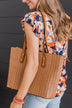 Have Your Attention Tote Purse- Brown