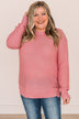 Be Fashionable Knit Sweater- Pink