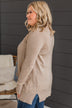 Can't Resist This Knit Pocket Cardigan- Beige