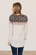 Staying Fierce Color Block Top- Beige & Mocha